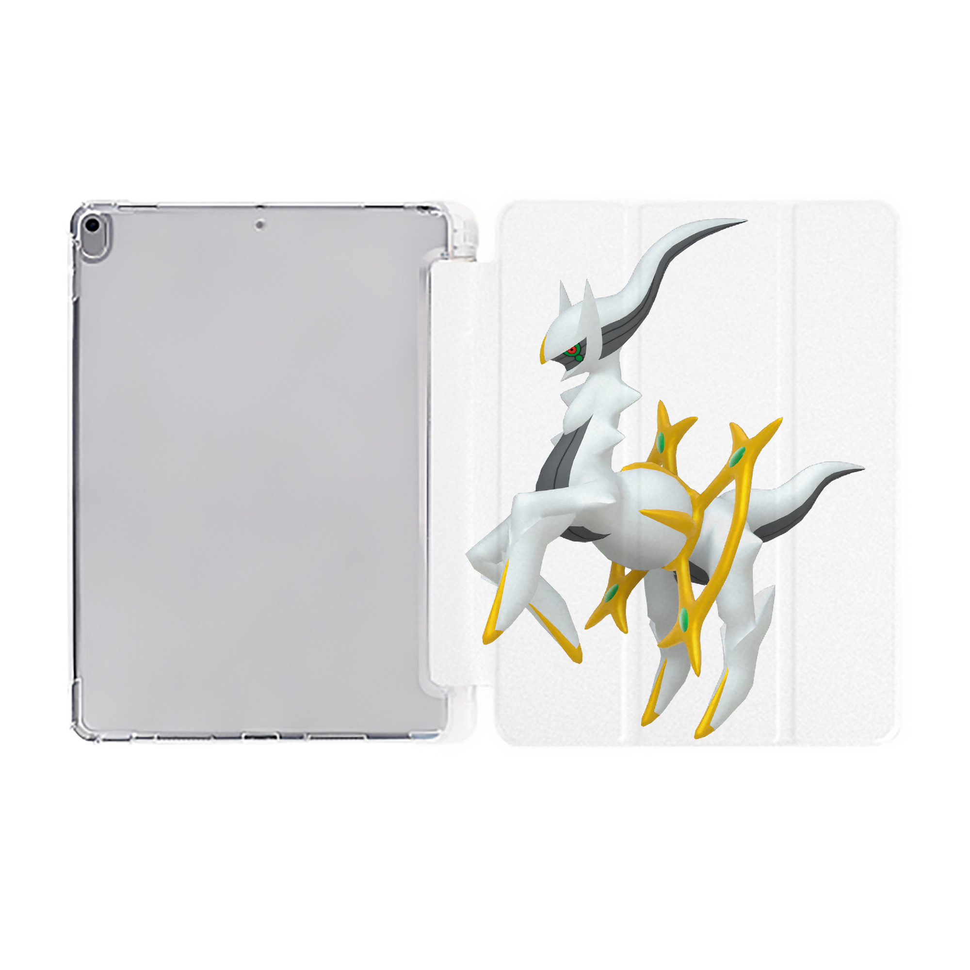 （画像用） ポケットモンスター Pokémon IPad ケース ペン収納付き 三つ折りスタンド PUレザー×シリコン 対応機種9.5/10.5/10.9インチ